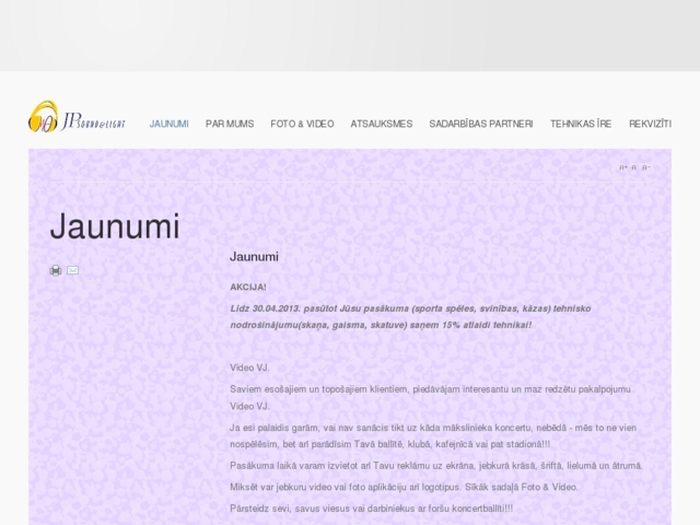 JP sound & light, SIA